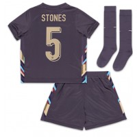 Maglie da calcio Inghilterra John Stones #5 Seconda Maglia Bambino Europei 2024 Manica Corta (+ Pantaloni corti)